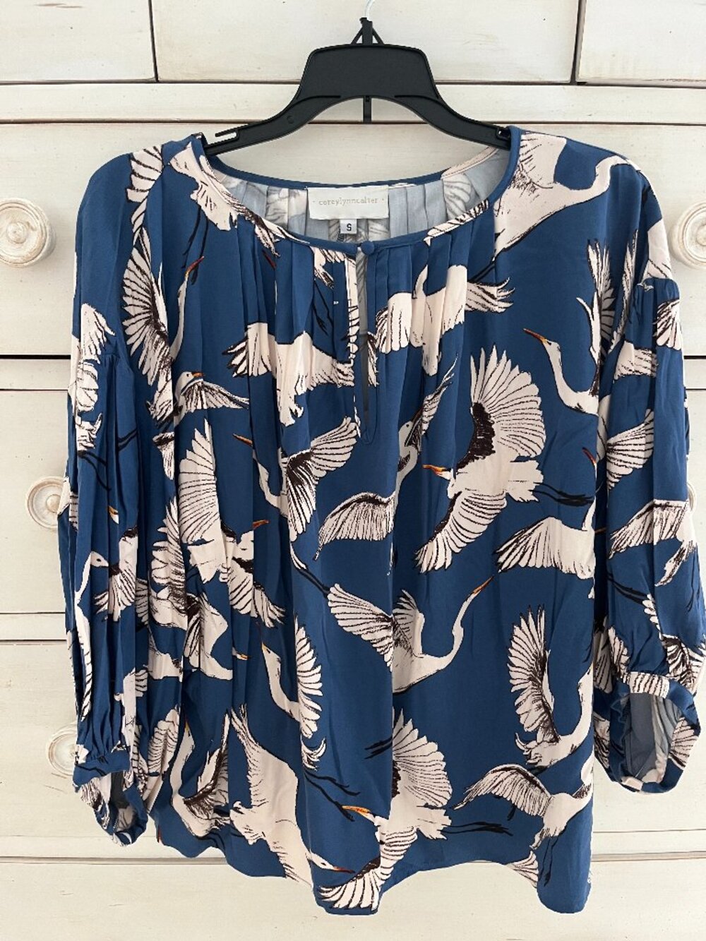 Corey Lynn Calter 3/4 sleeve blouse